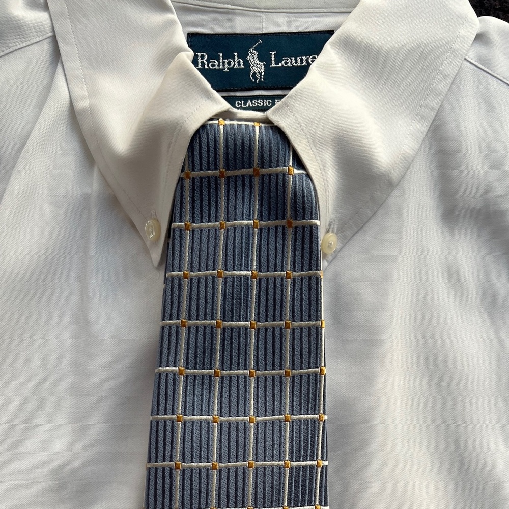 Men's silk tie